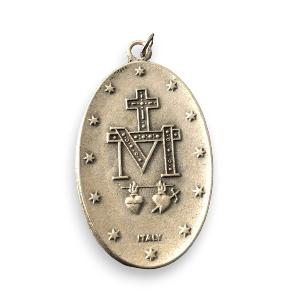HUGE Miraculous Medal Blessed by Pope - BVM - Virgin Mary | Catholically