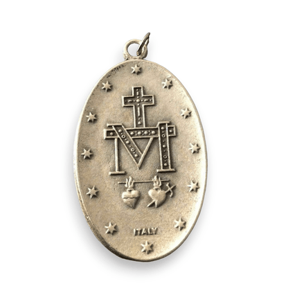 HUGE Miraculous Medal Blessed by Pope - BVM - Virgin Mary | Catholically
