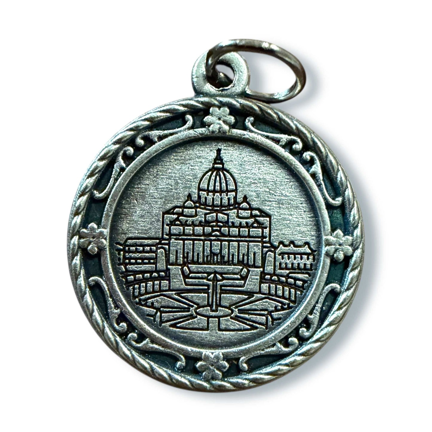 Jubilee 2025 Medal – Silver-Tone Commemorative Pendant - Pilgrims of Hope | Catholically