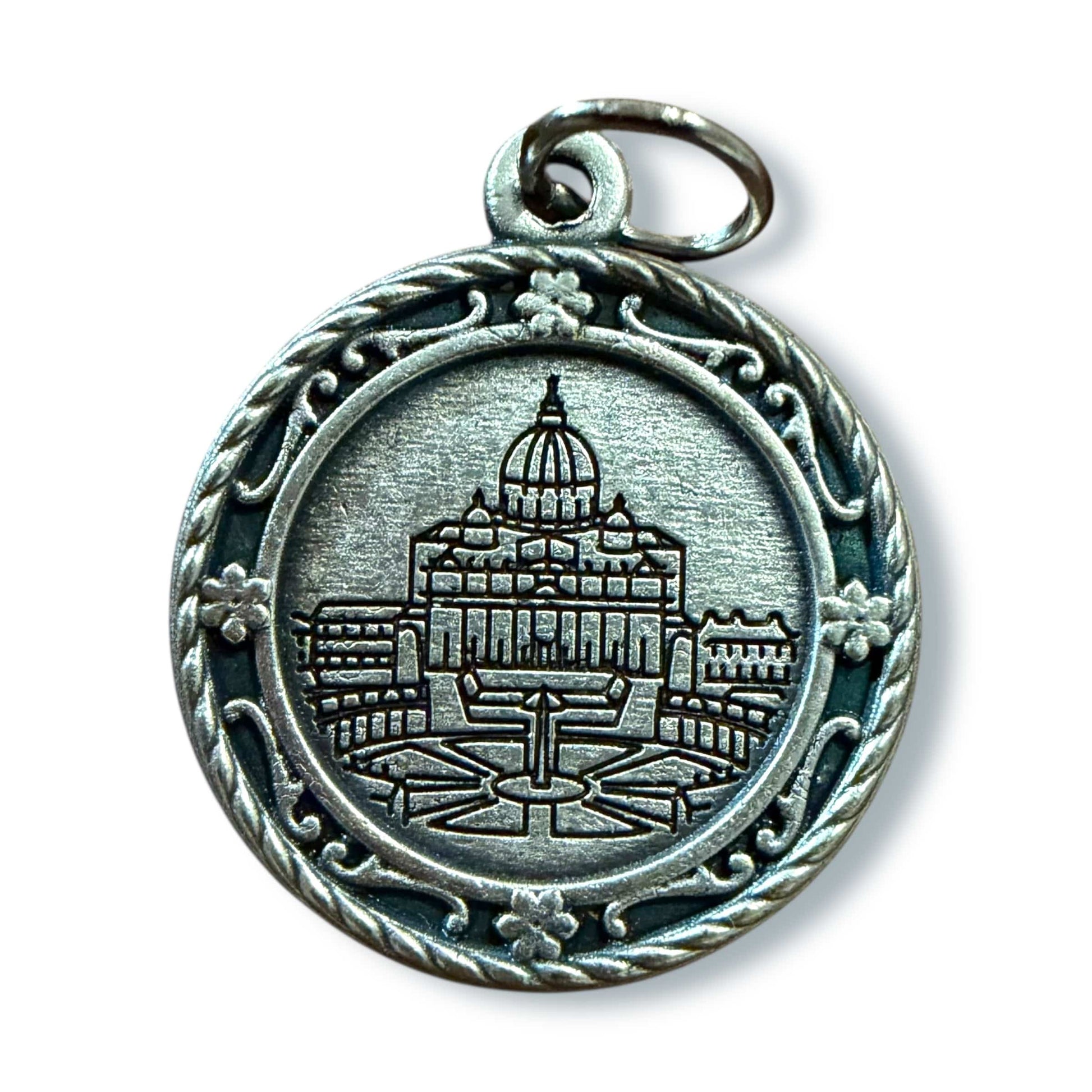 Jubilee 2025 Medal – Silver-Tone Commemorative Pendant - Pilgrims of Hope | Catholically