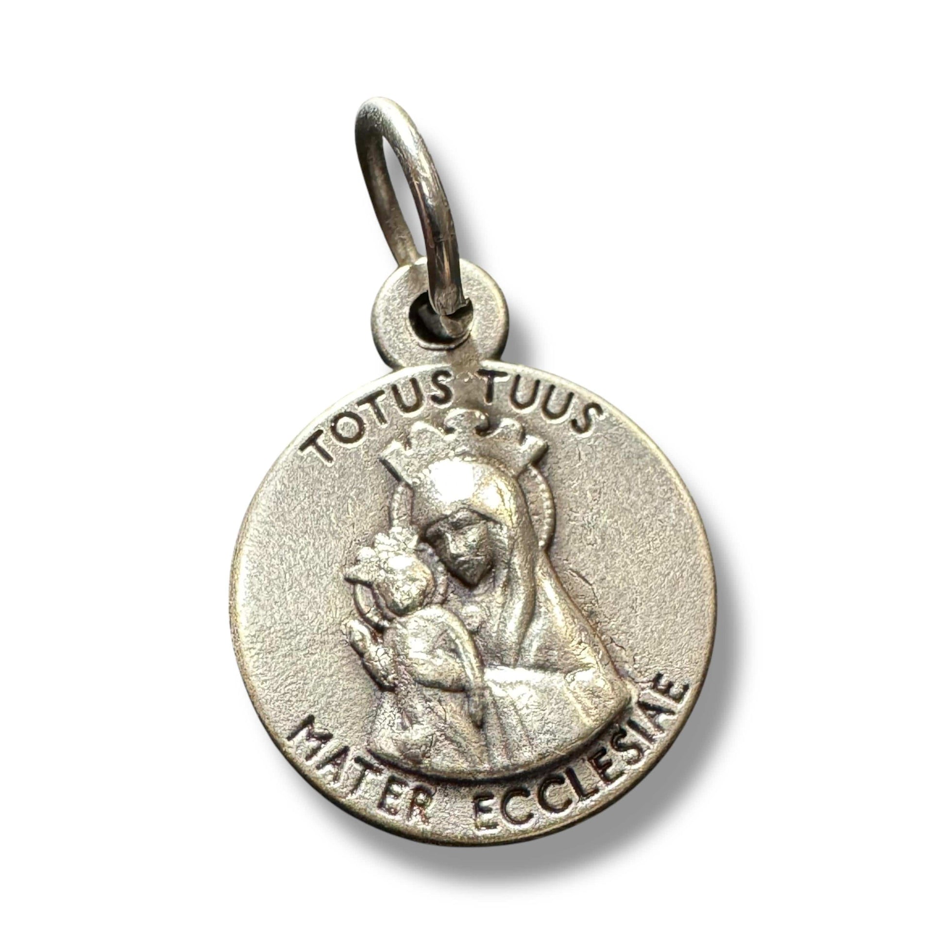 Jubilee 2025 – Silver Tone - Tiny Commemorative Pendant - Pilgrims of Hope Medal | Catholically