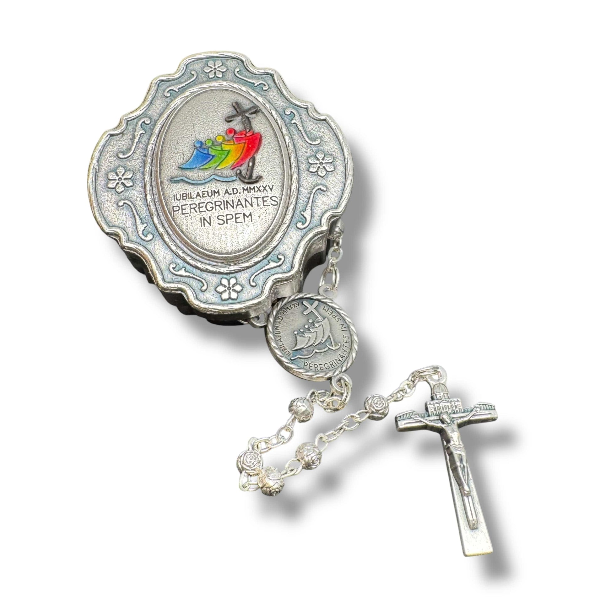 Jubilee of Hope 2025 Rosary – Official Rome Pilgrimage Keepsake Blessed by Pope | Catholically