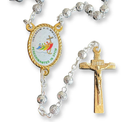 Jubilee of Hope 2025 Rosary – Official Vatican Souvenir, Blessed by the Pope | Catholically
