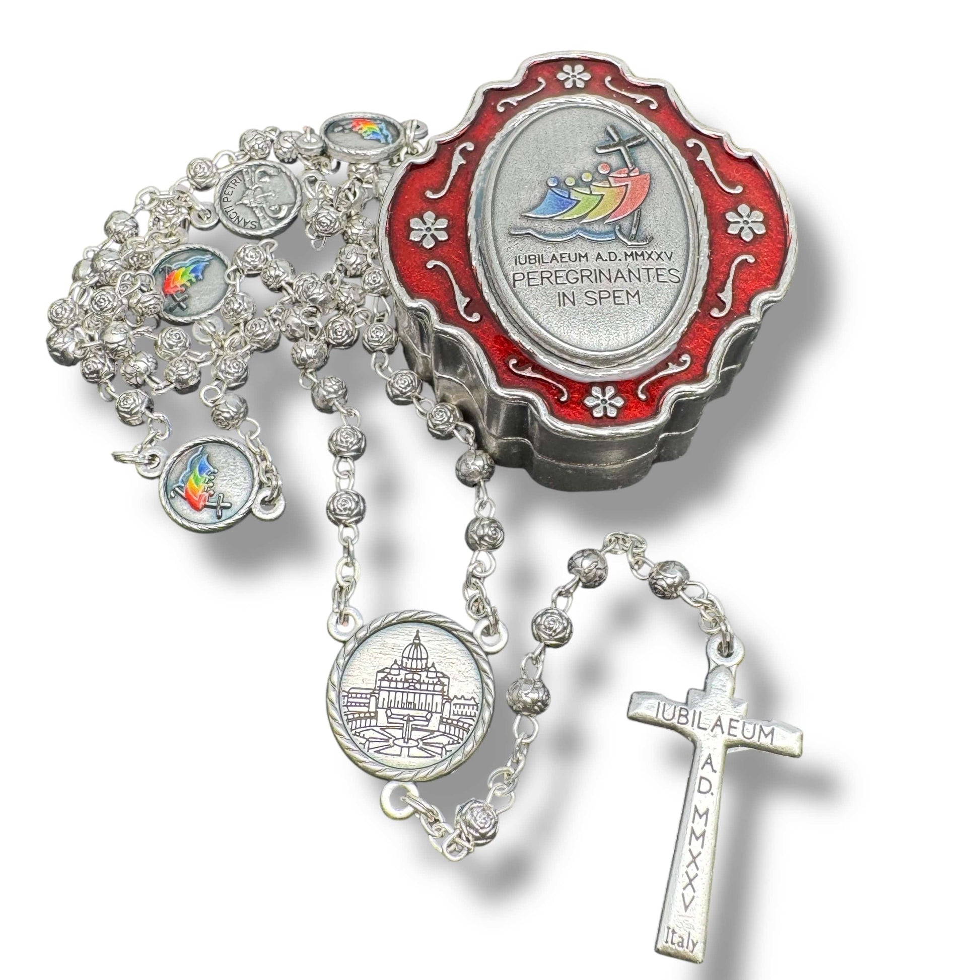 Jubilee of Hope  – Holy Year 2025 Rosary - Pilgrim's keepsake | Catholically
