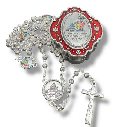 Jubilee of Hope  – Holy Year 2025 Rosary - Pilgrim's keepsake | Catholically