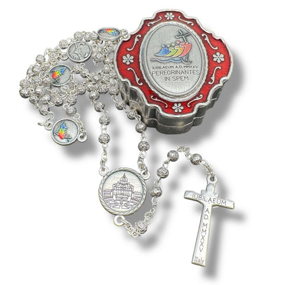 Jubilee of Hope  – Holy Year 2025 Rosary - Pilgrim's keepsake | Catholically