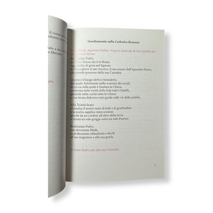 Liturgical Booklet - Pope Francis Inaugural Mass in Rome 2013 | Catholically