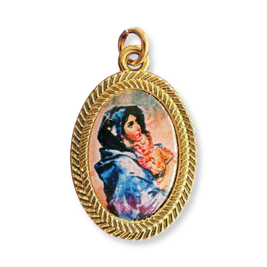 Madonna and Child Medal – Blessed by Pope Leo XIV in Vatican | Catholically