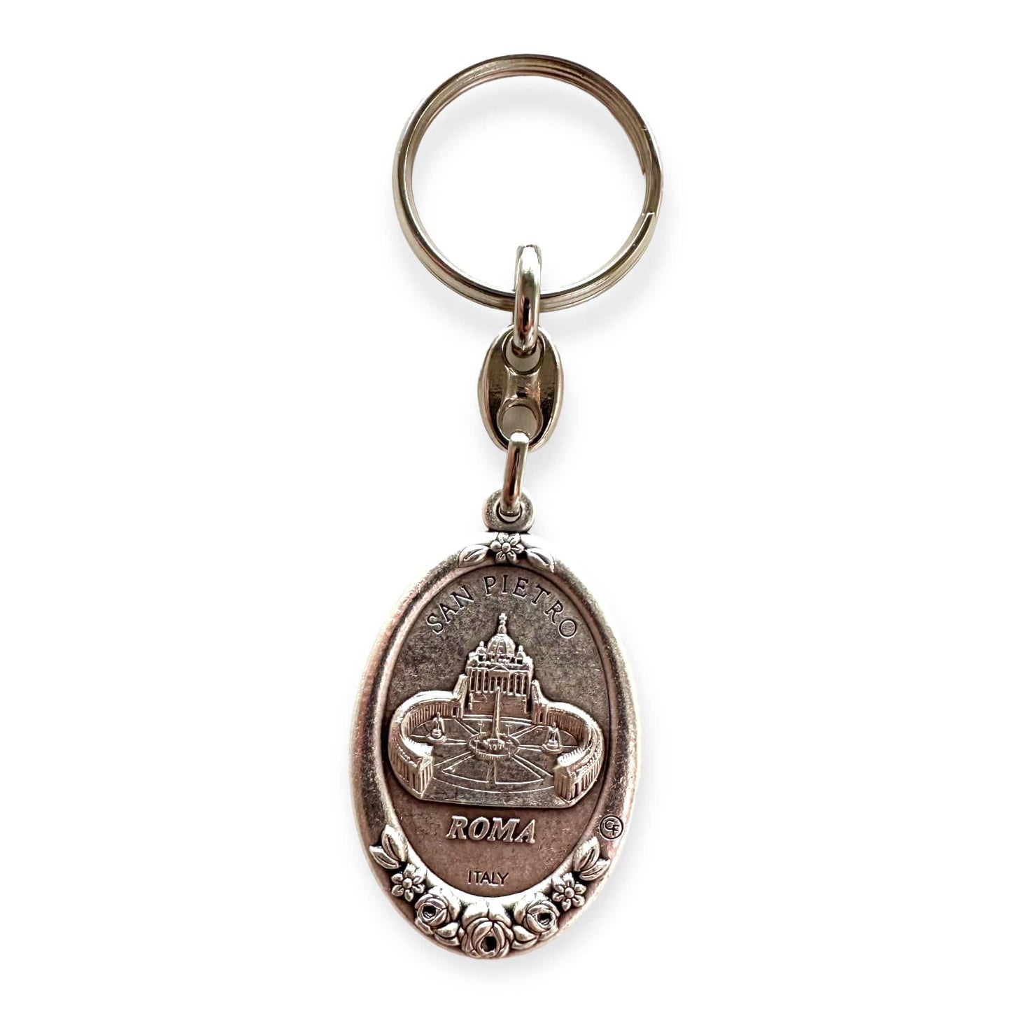 Madonna of The Street With Jesus -Our Lady Virgin Catholic Key Ring  Keychain | Catholically
