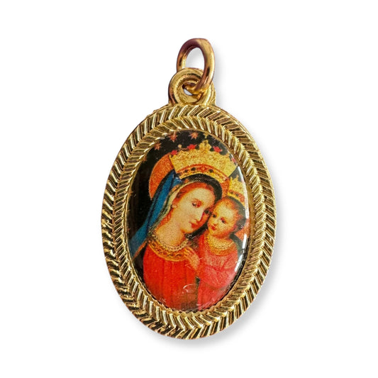 Maria SS. del Buon Consiglio - Our Lady of Good Counsel Medal – Papal Blessing | Catholically