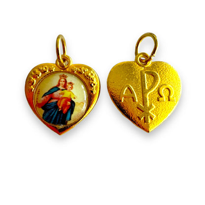 Mary Help Of Christians - Medal - Catholic Charm - Pendant | Catholically
