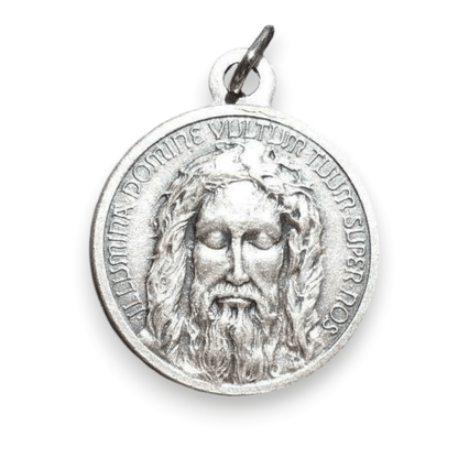 Medal Holy Face Of Jesus - Holy Shroud -  Santa Faz - Pierina De Micheli | Catholically