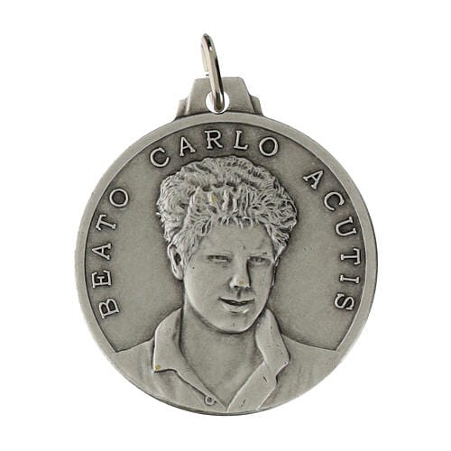 Medal of Saint Carlo Acutis – Apostle of the Eucharist for Our Time | Catholically