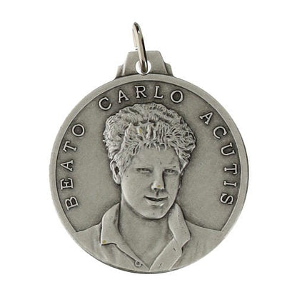 Medal of Saint Carlo Acutis – Apostle of the Eucharist for Our Time | Catholically