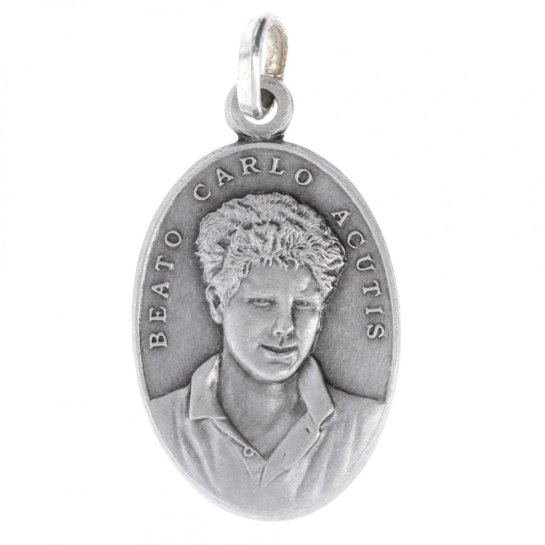 Medal of Saint Carlo Acutis – Patron Saint of the Internet and the Eucharist | Catholically