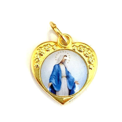Miraculous Medal - Our Lady Virgin Catholic Medal Pendant Charm | Catholically