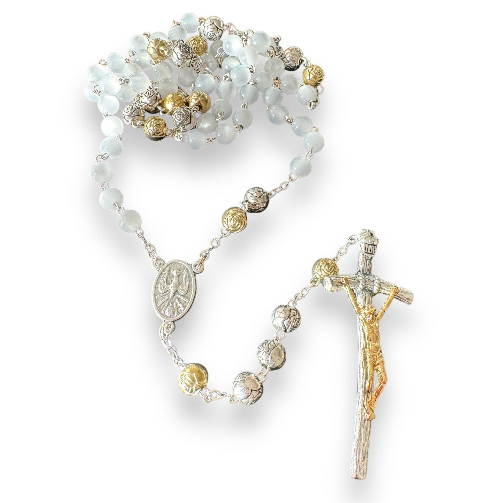 Mystery Holy Ghost Rosary Blessed By Pope - Devotional Chaplet | Catholically