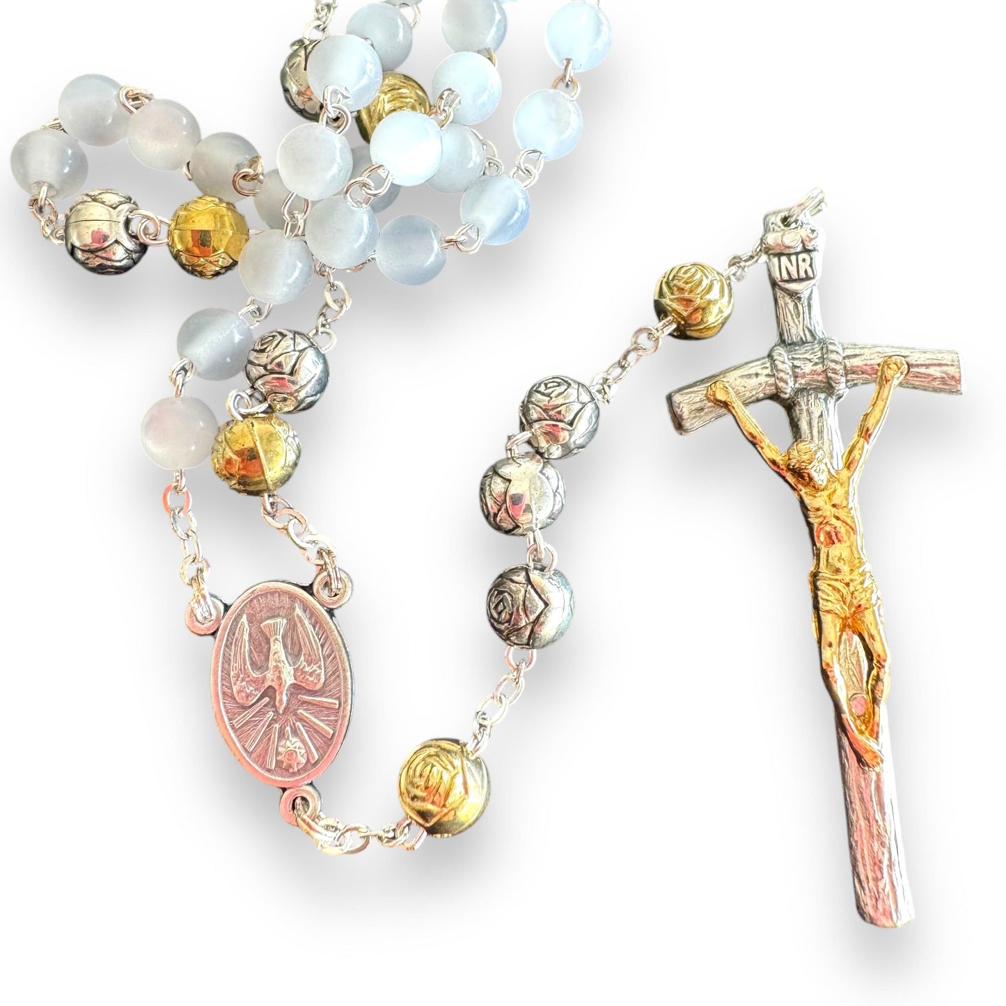 Mystery Holy Ghost Rosary Blessed By Pope - Devotional Chaplet | Catholically