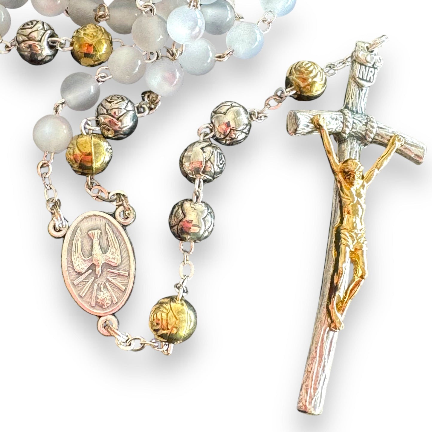 Mystery Holy Ghost Rosary Blessed By Pope - Devotional Chaplet | Catholically