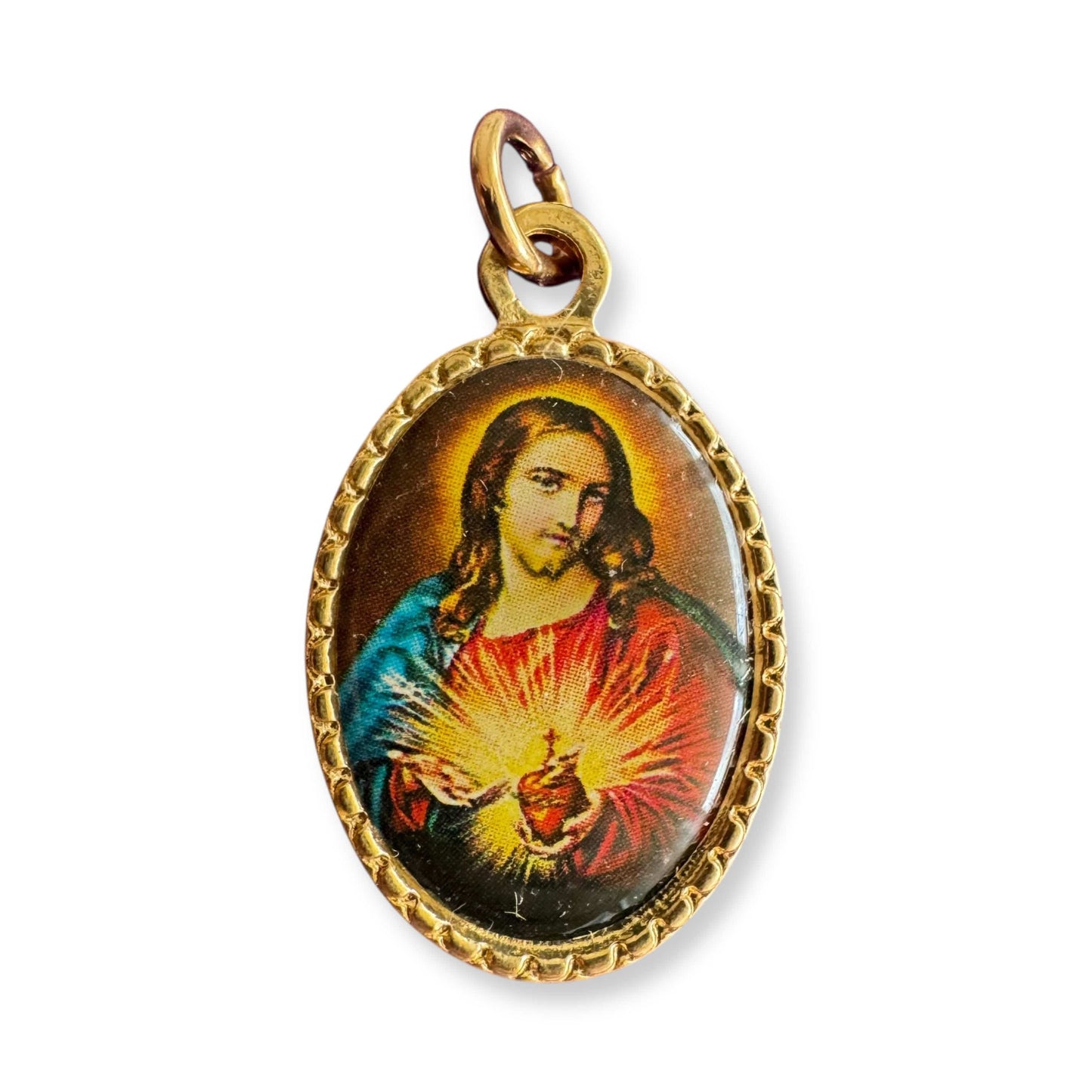 Our Lady of Mount Carmel & Sacred Heart Medal – Blessed by Pope Leo XI | Catholically