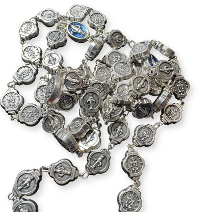 Our Lady Virgin Mary Miraculous Medal Laboure Rosary Blessed by Pope | Catholically