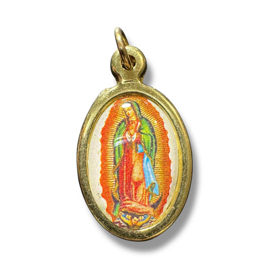 Our Lady Virgin Of Guadalupe Medal - Charm -Pendant - Medalla Blessed By Pope | Catholically