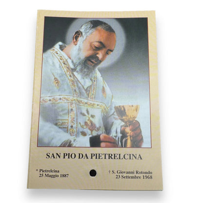 Padre Pio Holy Card - St. Pio vintage Prayer Card | Catholically