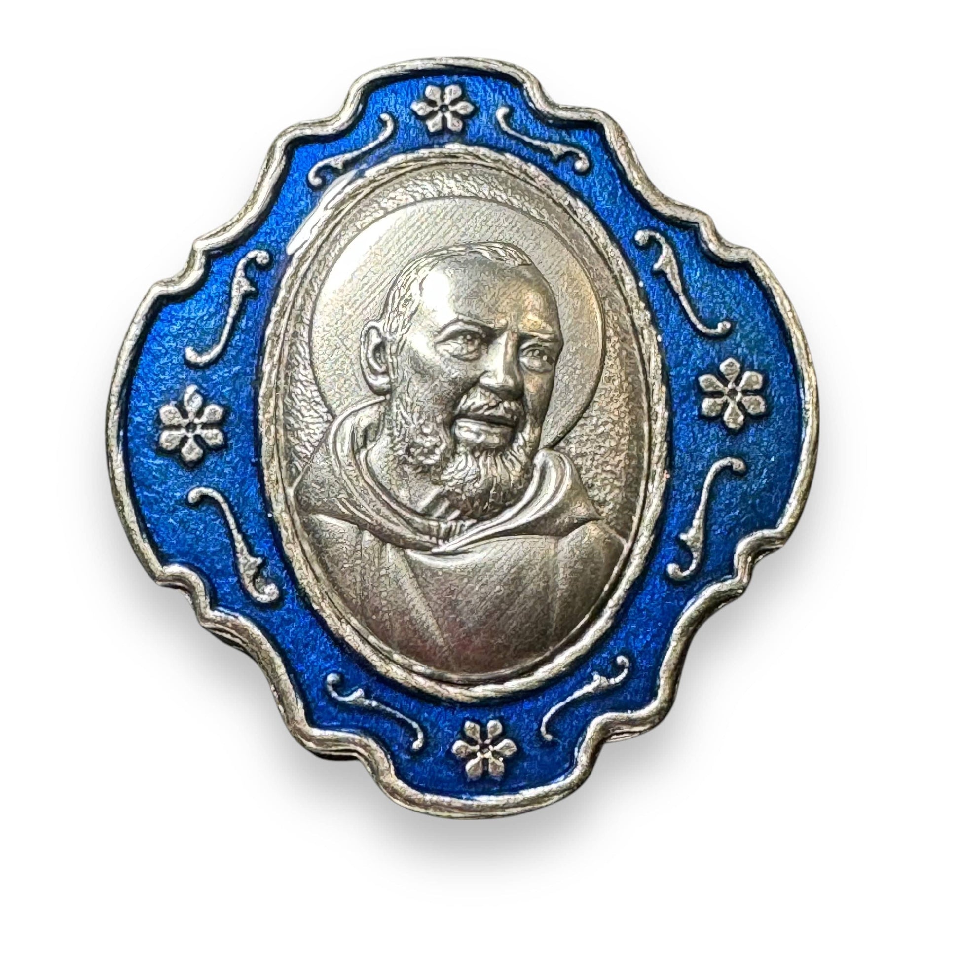 Padre Pio - St, Father Pio Tiny  Rosary w/ Case Blessed By Pope On Request | Catholically