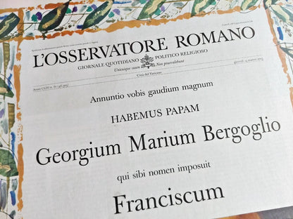 Pope Francis Inauguration Ministry - Historic – Election of Pope Francis | Catholically