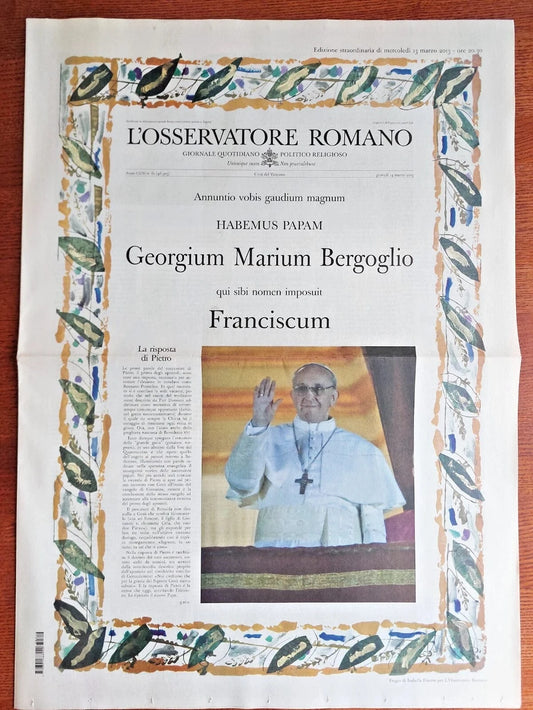 Pope Francis Inauguration Ministry - Historic – Election of Pope Francis | Catholically