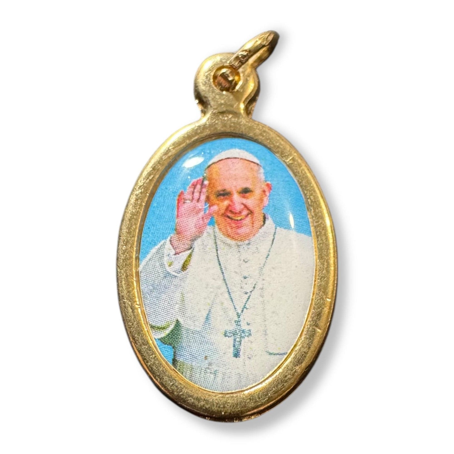 Pope Francis Medal - Blessed by Pope - Catholic Pendant | Catholically