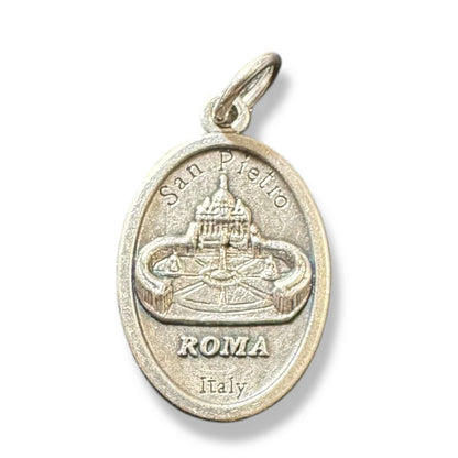 Pope Francis Medal - Charm - Catholic Pendant - Blessed By Pope | Catholically