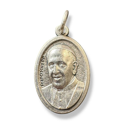 Pope Francis Medal - Charm - Catholic Pendant - Blessed By Pope | Catholically