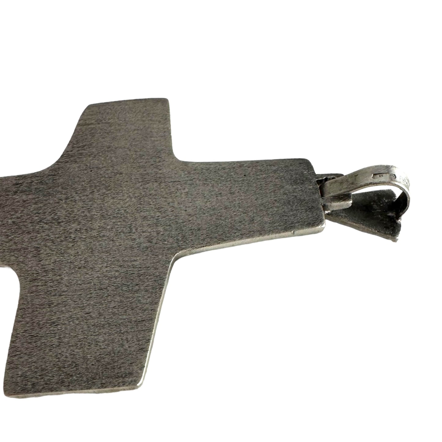 Pope Francis Original Pectoral Cross - Good Pastor Crucifix - Silver 925 | Catholically