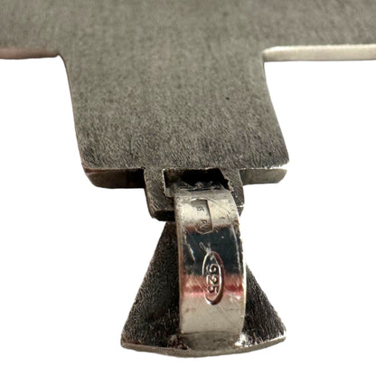 Pope Francis Original Pectoral Cross - Good Pastor Crucifix - Silver 925 | Catholically