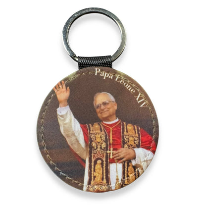 Pope Leo XIV Key Ring – Lightweight Vatican Souvenir | Catholically
