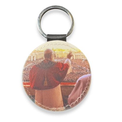 Pope Leo XIV Key Ring – Lightweight Vatican Souvenir | Catholically