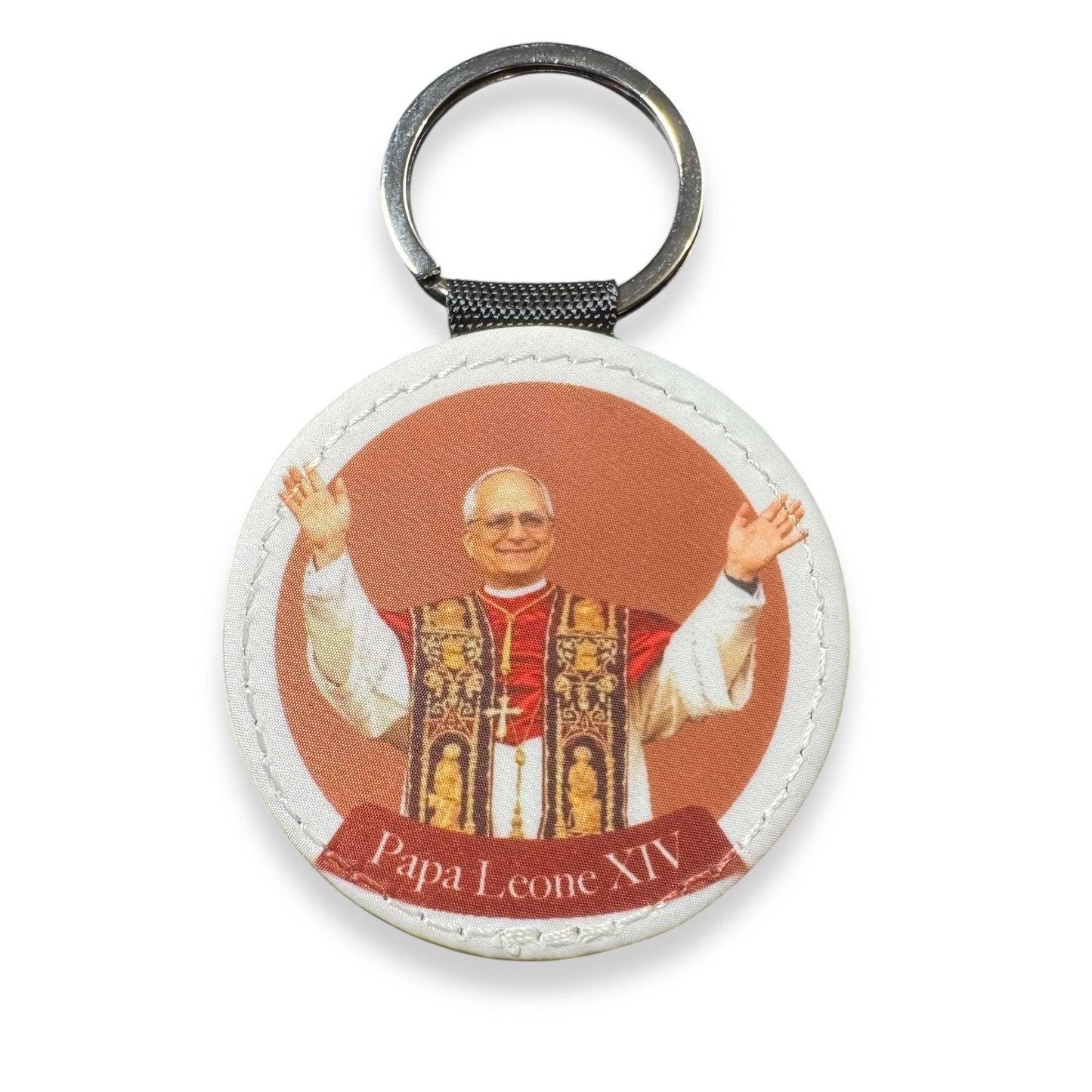 Pope Leo XIV Key Ring – Lightweight Vatican Souvenir | Catholically