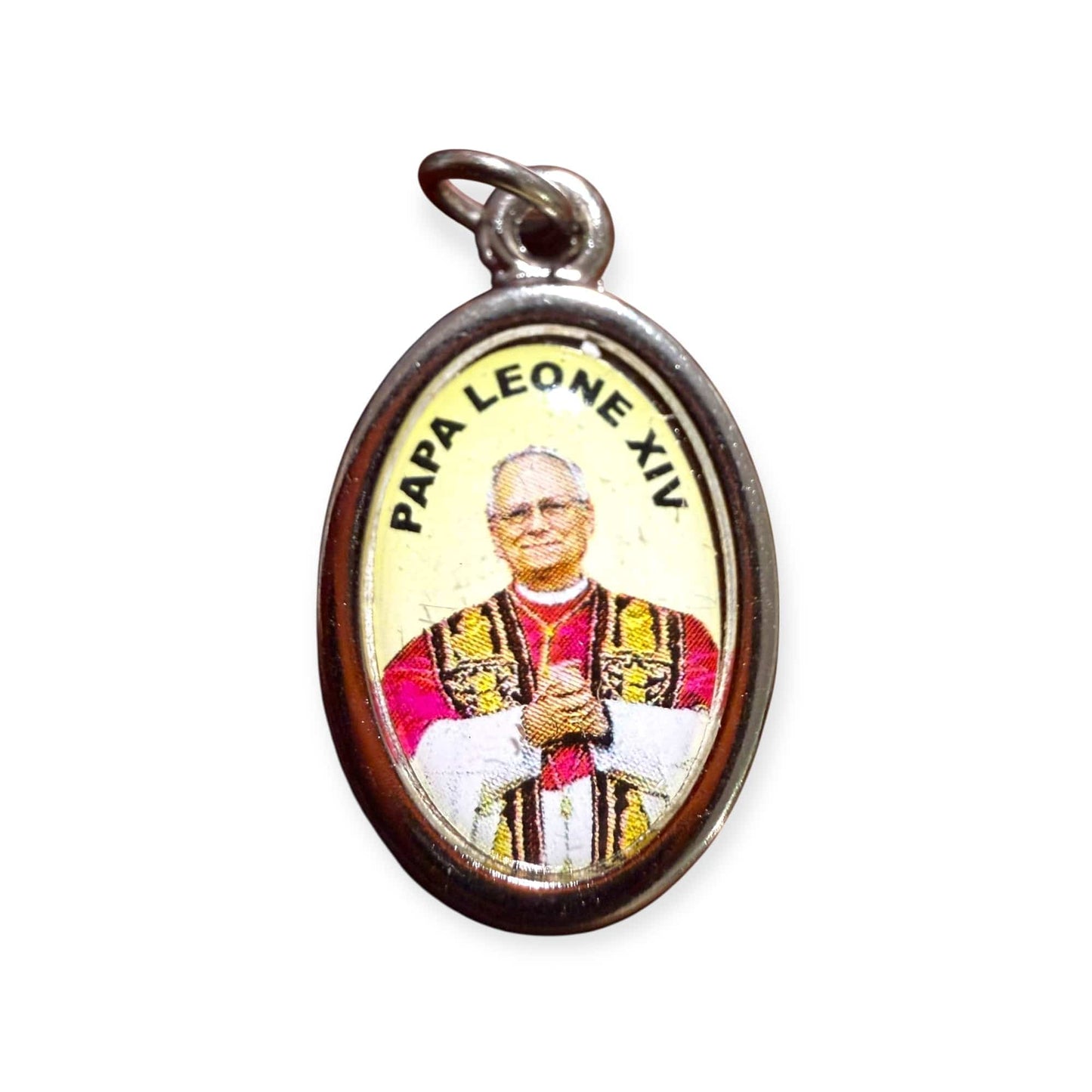 Pope Leo XIV Medal – Brass Catholic Pendant from Rome | Vatican Gift | Catholically