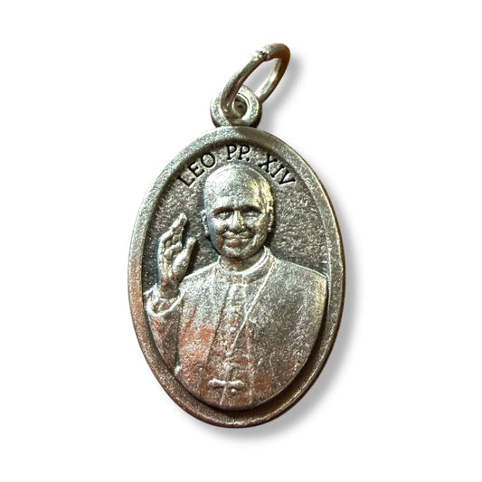 Pope Leo XIV Medal – St. Peter’s Basilica Rome - Medal Blessed by Pope Leo XIV | Catholically