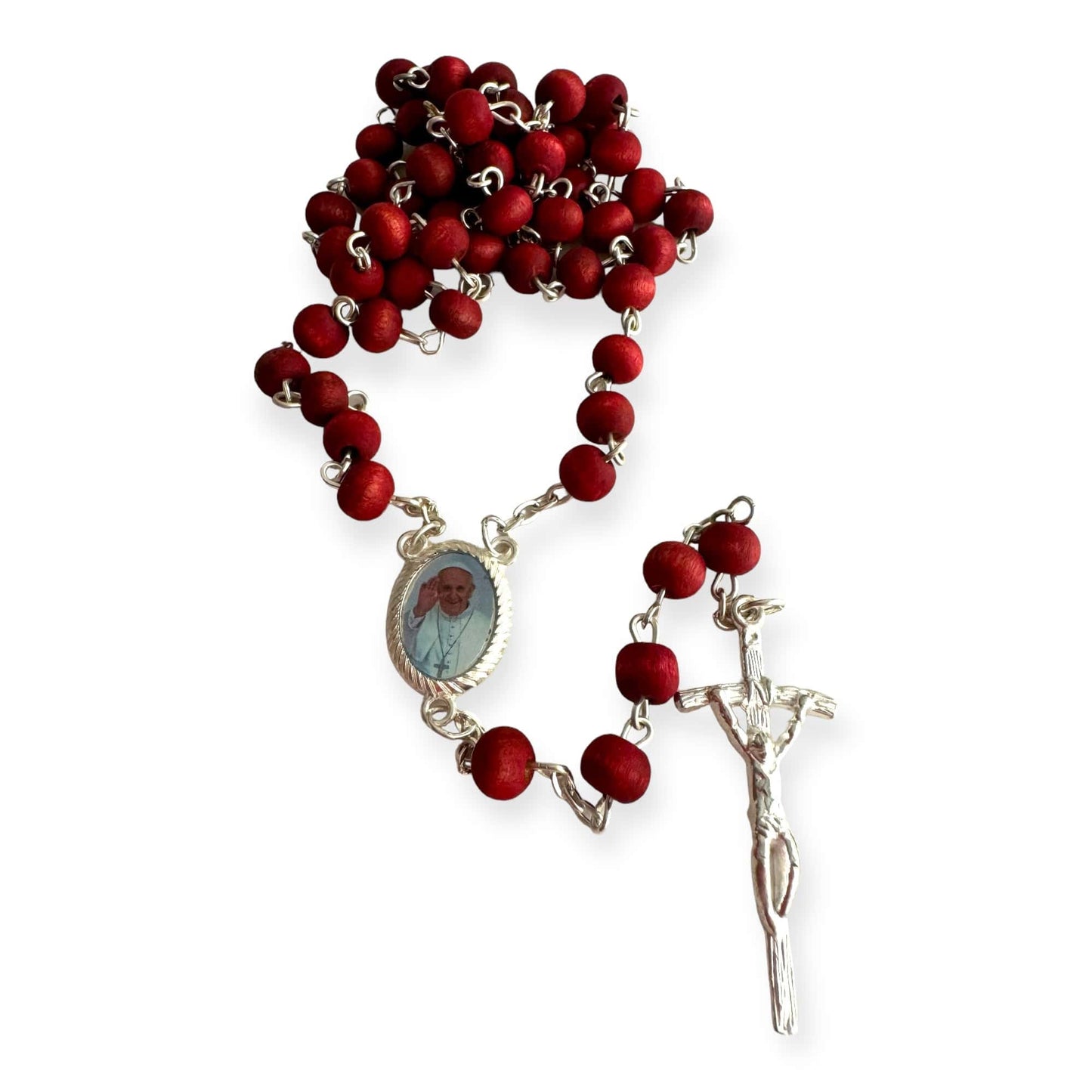 Rosary Made of Rose Petals Blessed by Pope - Communion  Confirmation | Catholically