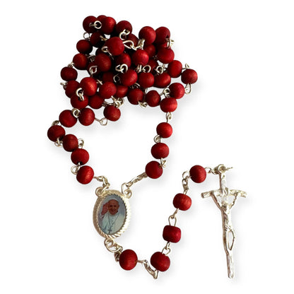 Rosary Made of Rose Petals Blessed by Pope - Communion  Confirmation | Catholically