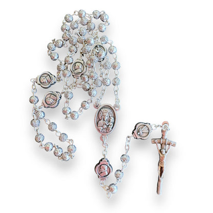 Rosary Saint JpII -St.John Paul Ii Pope Filigree Rosary w/ case | Catholically