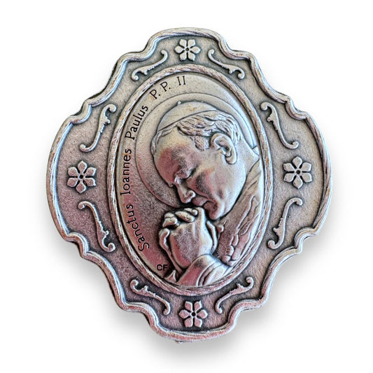 Rosary Saint JpII -St.John Paul Ii Pope Filigree Rosary w/ case | Catholically