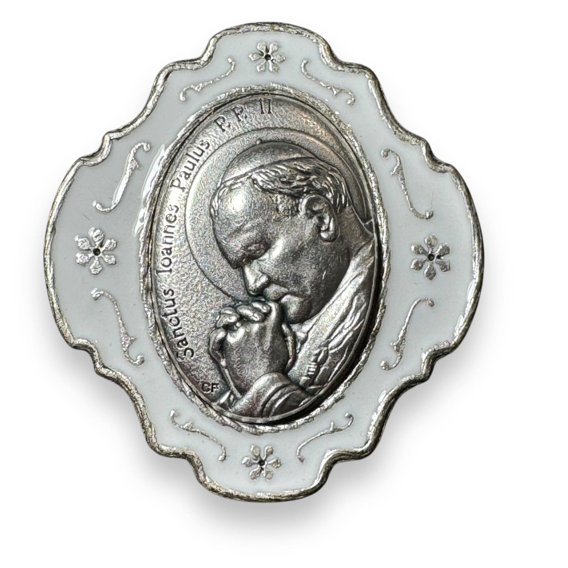 Rosary Saint JpII - St.John Paul Ii Pope Filigree Rosary w/ case | Catholically