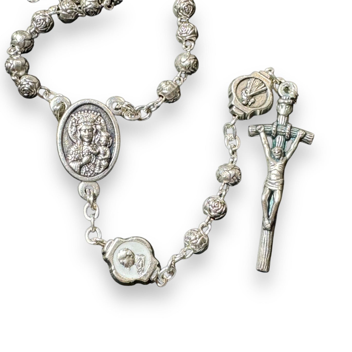 Rosary Saint JpII - St.John Paul Ii Pope Filigree Rosary w/ case | Catholically