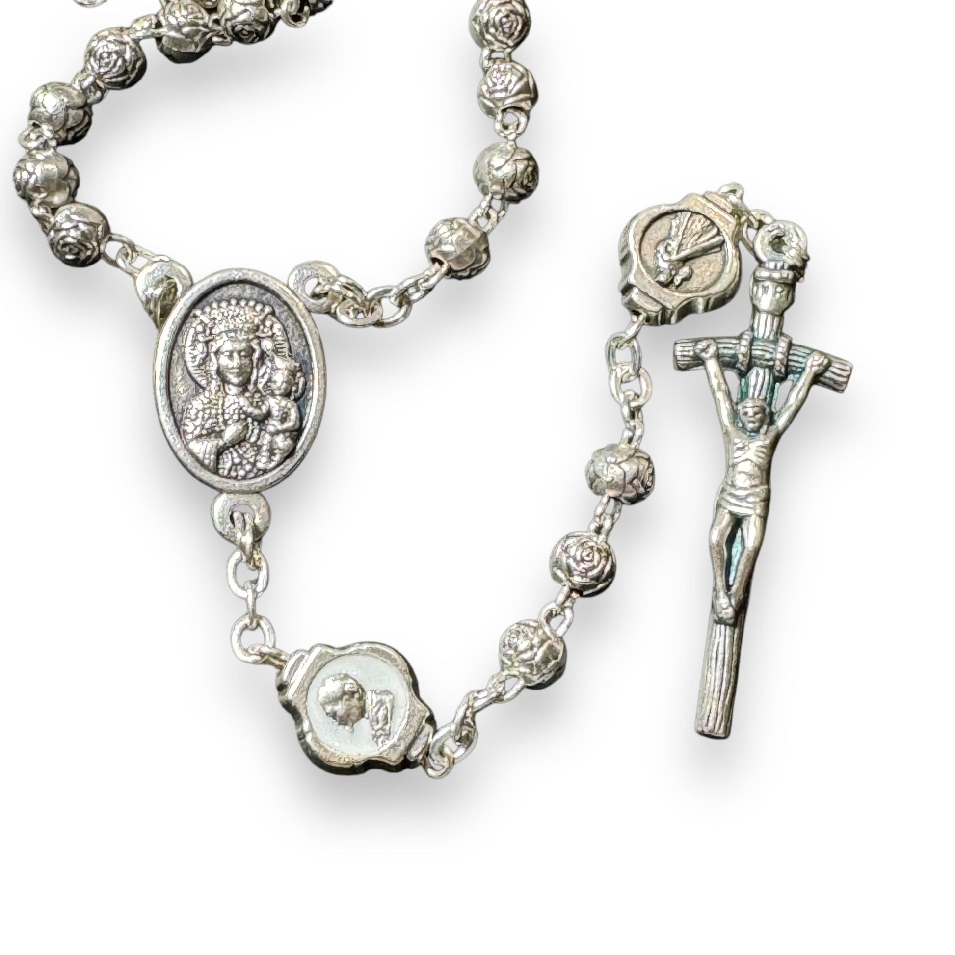 Rosary Saint JpII - St.John Paul Ii Pope Filigree Rosary w/ case | Catholically