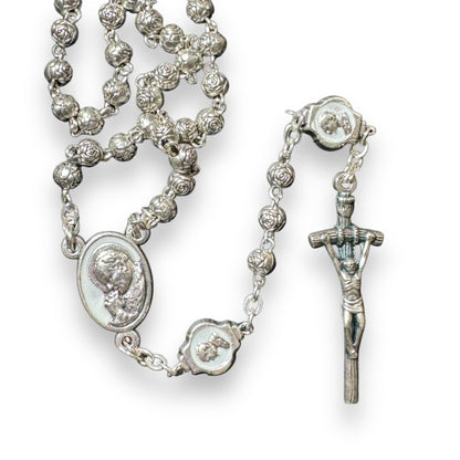 Rosary Saint JpII - St.John Paul Ii Pope Filigree Rosary w/ case | Catholically