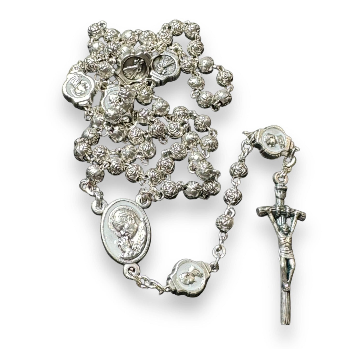 Rosary Saint JpII - St.John Paul Ii Pope Filigree Rosary w/ case | Catholically