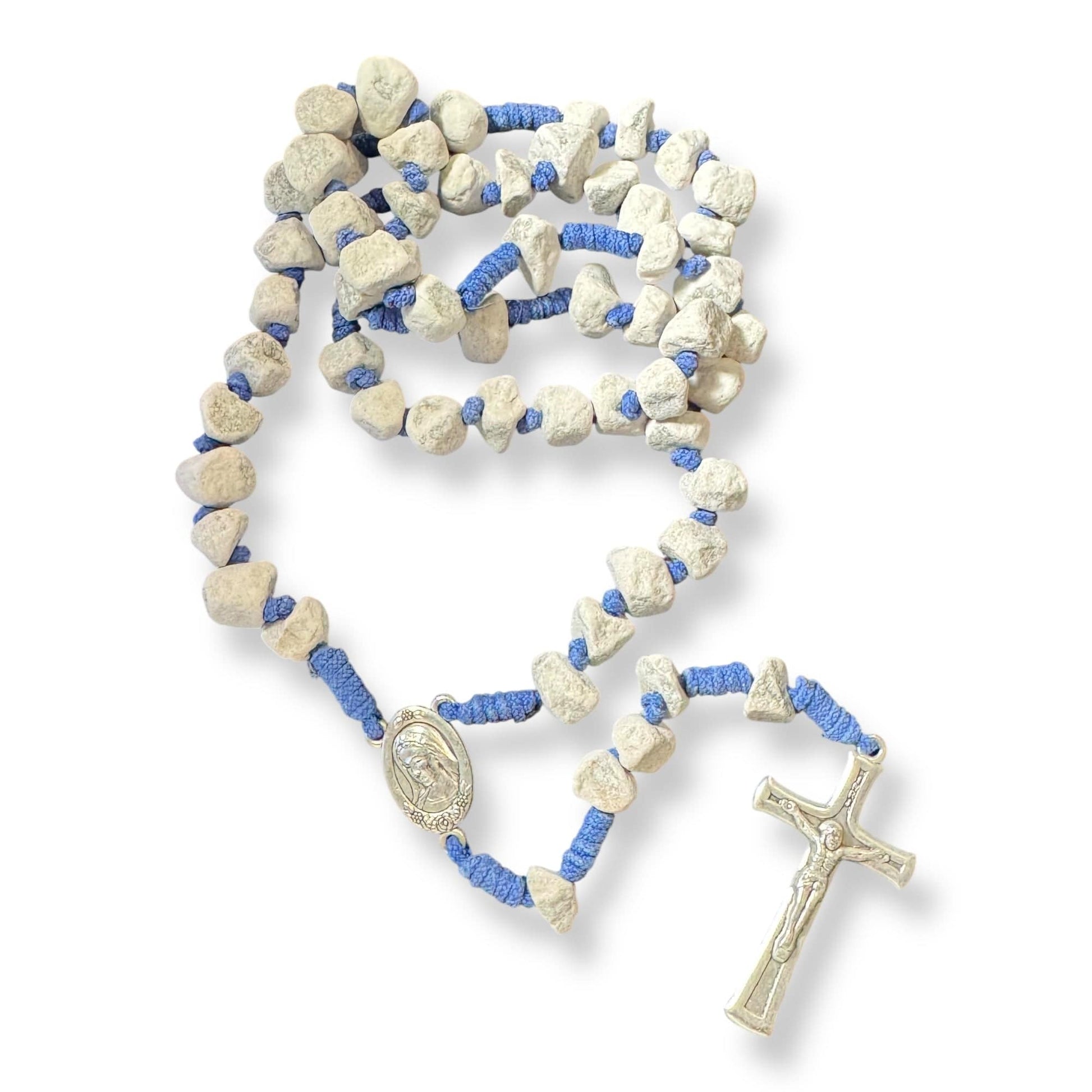 Rosary w/ Relic Rocks from The Holy Ground Of Medjugorje - Blessed By Pope | Catholically